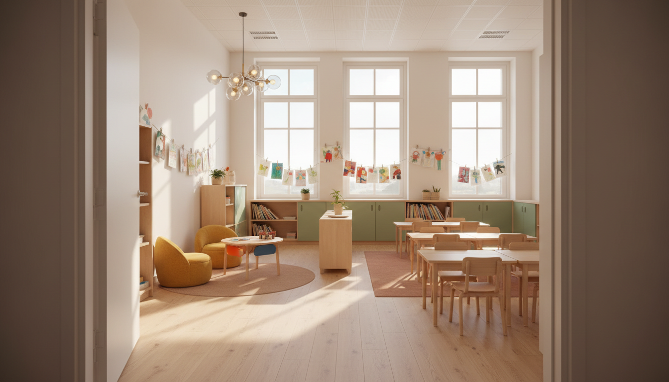 Schoolsetting voor ergotherapie in de klas